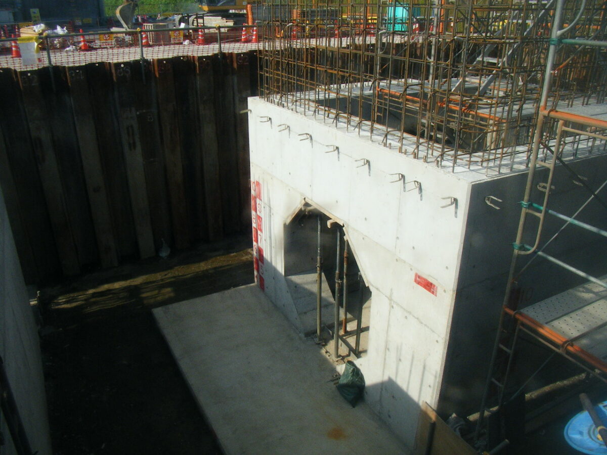 海部建設株式会社の農業農村整備工事(たん水防除事業 新十三沖永地区 越津排水機場その3工事)
