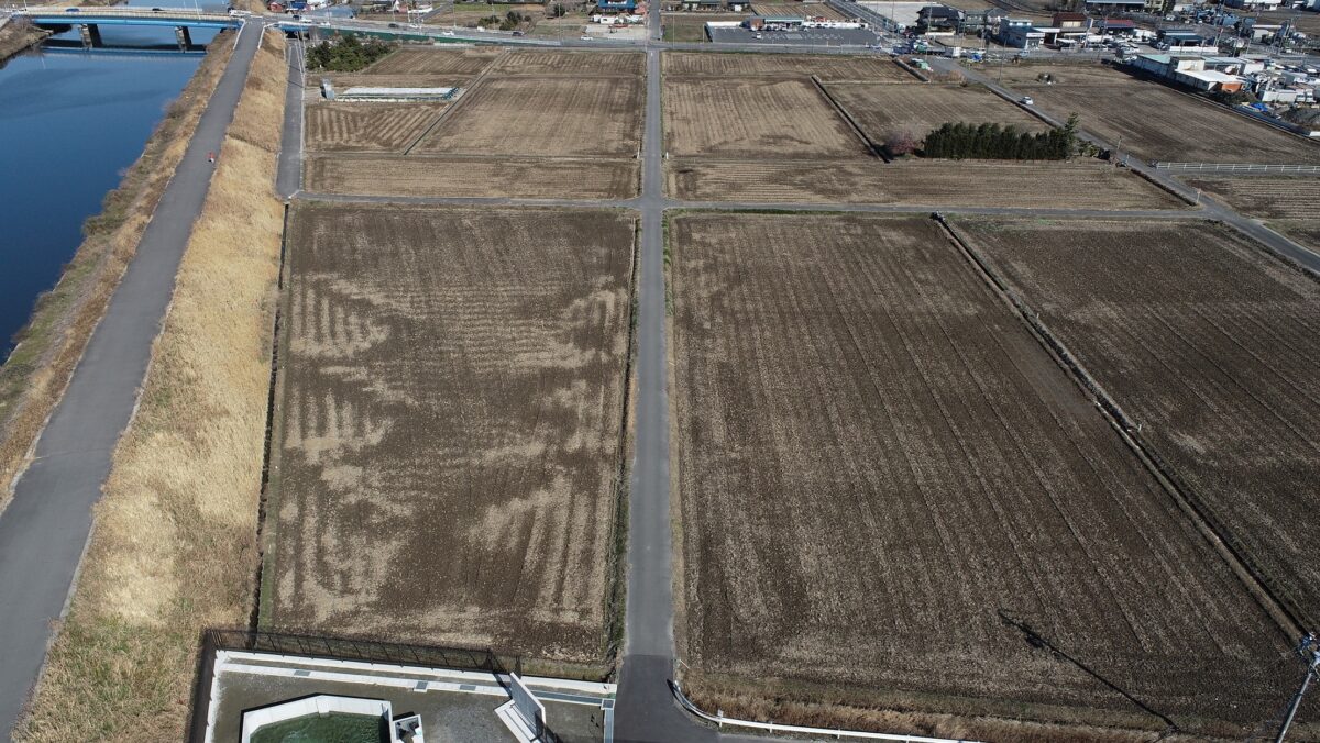 海部建設株式会社の上下水道工事（海部広域調整池場内整備工事）