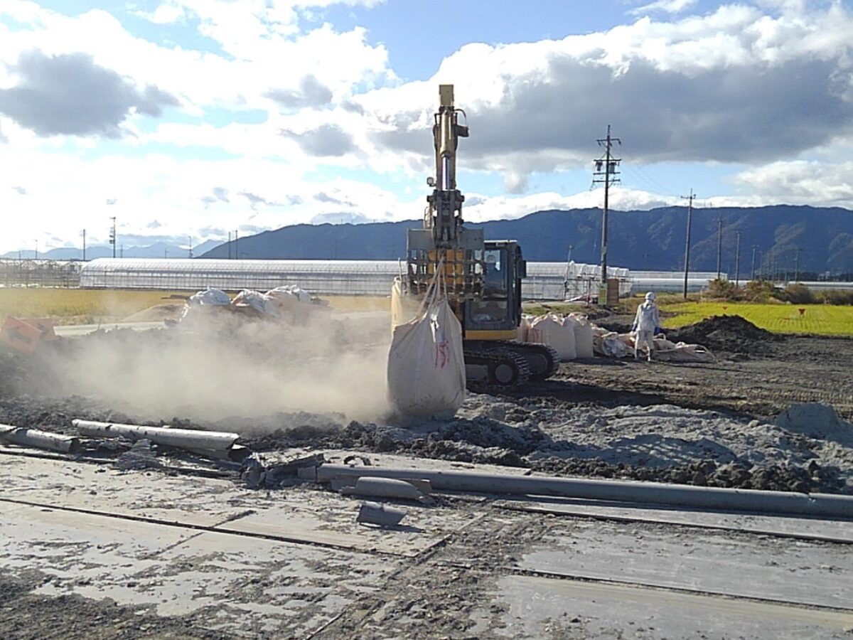 海部建設株式会社の農業農村整備工事(たん水防除事業 新立田輪中地区 北部排水機場 機場工及び送水路工その1工事)