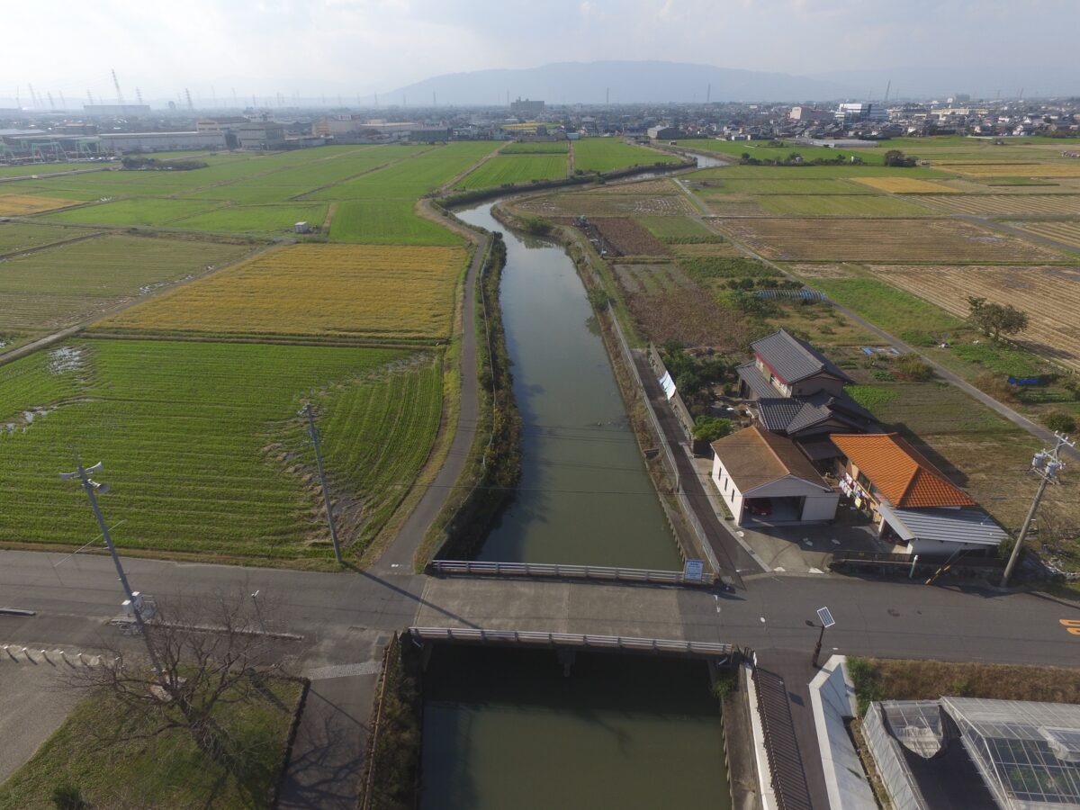 海部建設株式会社の農業農村整備工事（水環境整備事業 佐屋中部地区 その６工事）