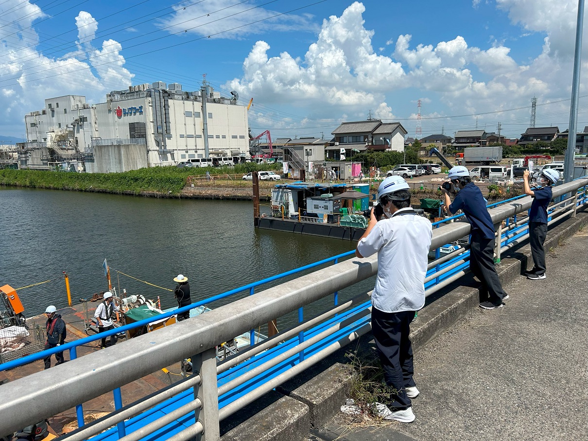 海部建設株式会社の「高校生×土木」フォトコン２０２３