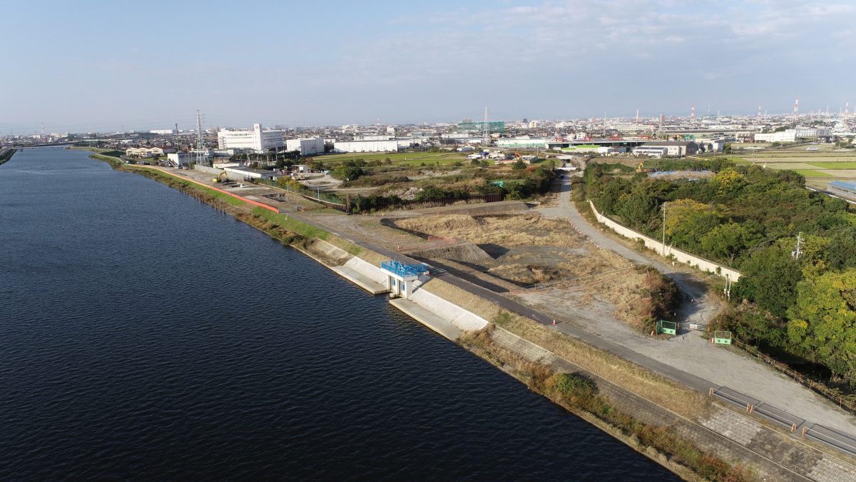 海部建設株式会社の農業農村整備工事（たん水防除事業 新十三沖永地区 十三沖永排水機場 機場その6工事）